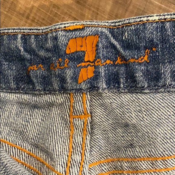 NWOT 7 For All Mankind Crop “A” Pocket Jeans! - Picture 6 of 8